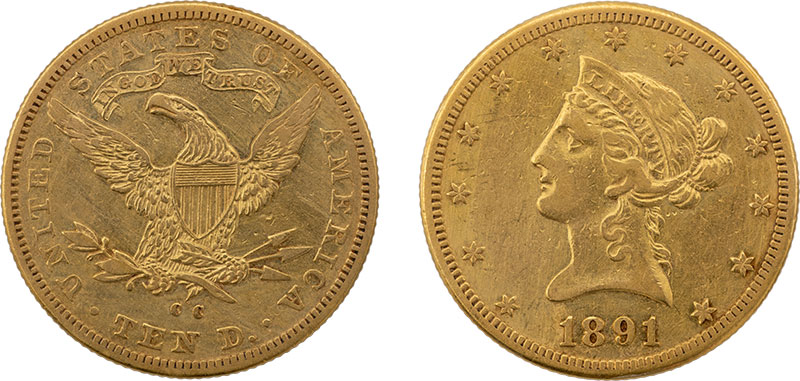 アメリカ10ドル金貨