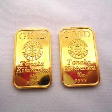 貴金属　純金　インゴット　お買取り致しました