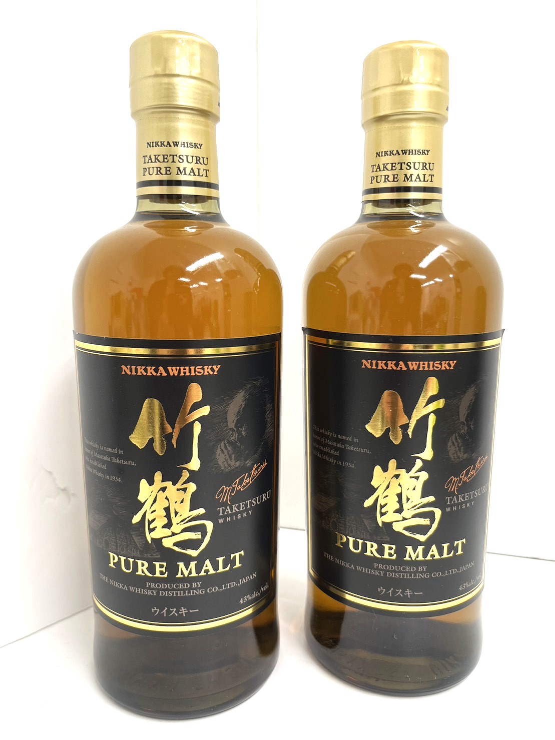 【現品限り一斉値下げ！】 NIKKA ニッカ 竹鶴 ピュアモルト ウイスキー 黒ラベル 700ml の ウイスキー
