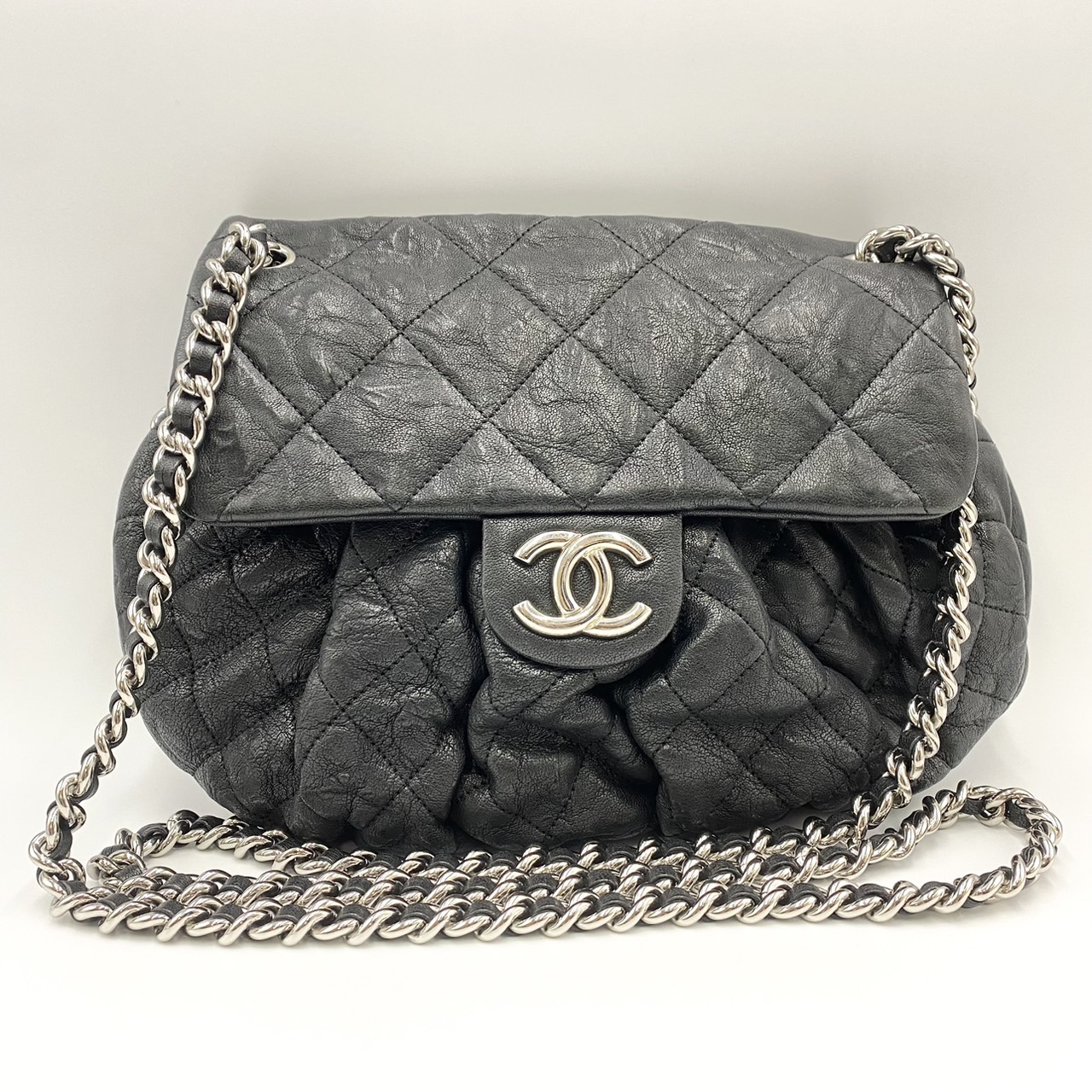 CHANEL（シャネル）マトラッセ チェーンアラウンド フラップ 49892