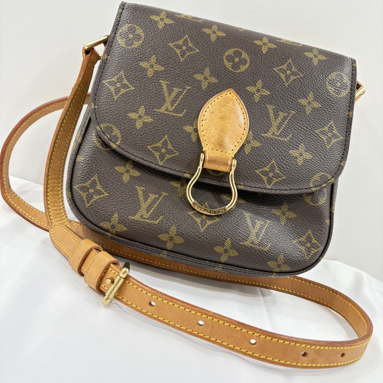 稀少ルイヴィトン サンクルーMM ショルダーバッグ LOUIS VUITTON ルイヴィトン サンクルーMM モノグラム