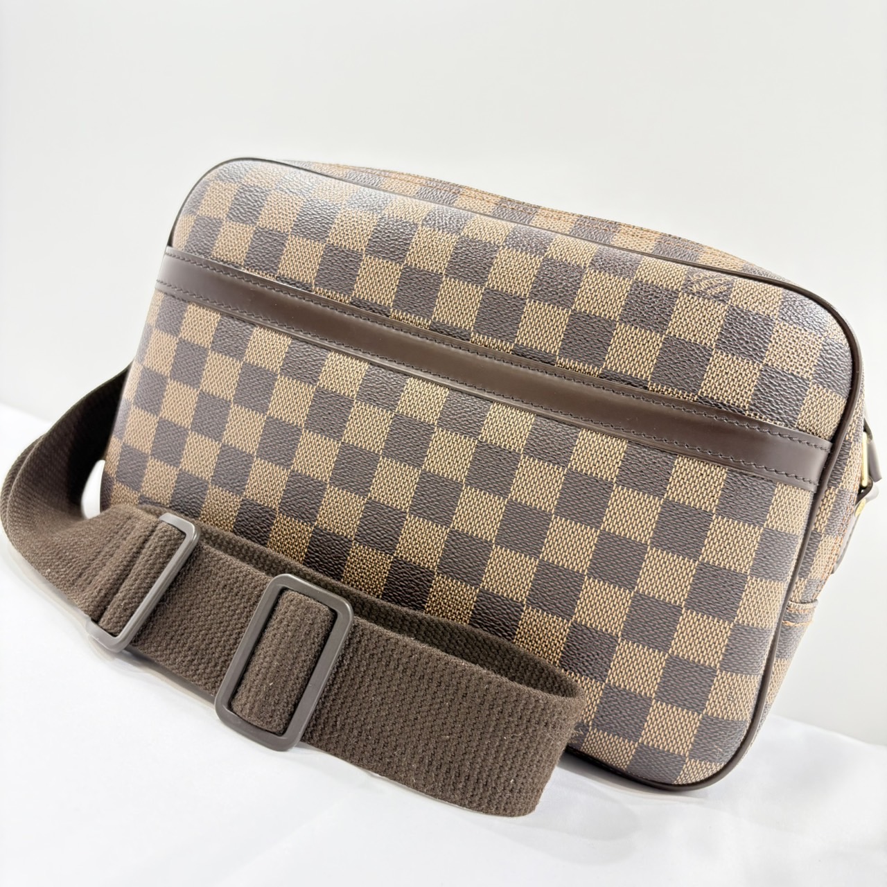 Louis Vuitton ダミエ エベヌ リポーターPM スペシャルオーダー