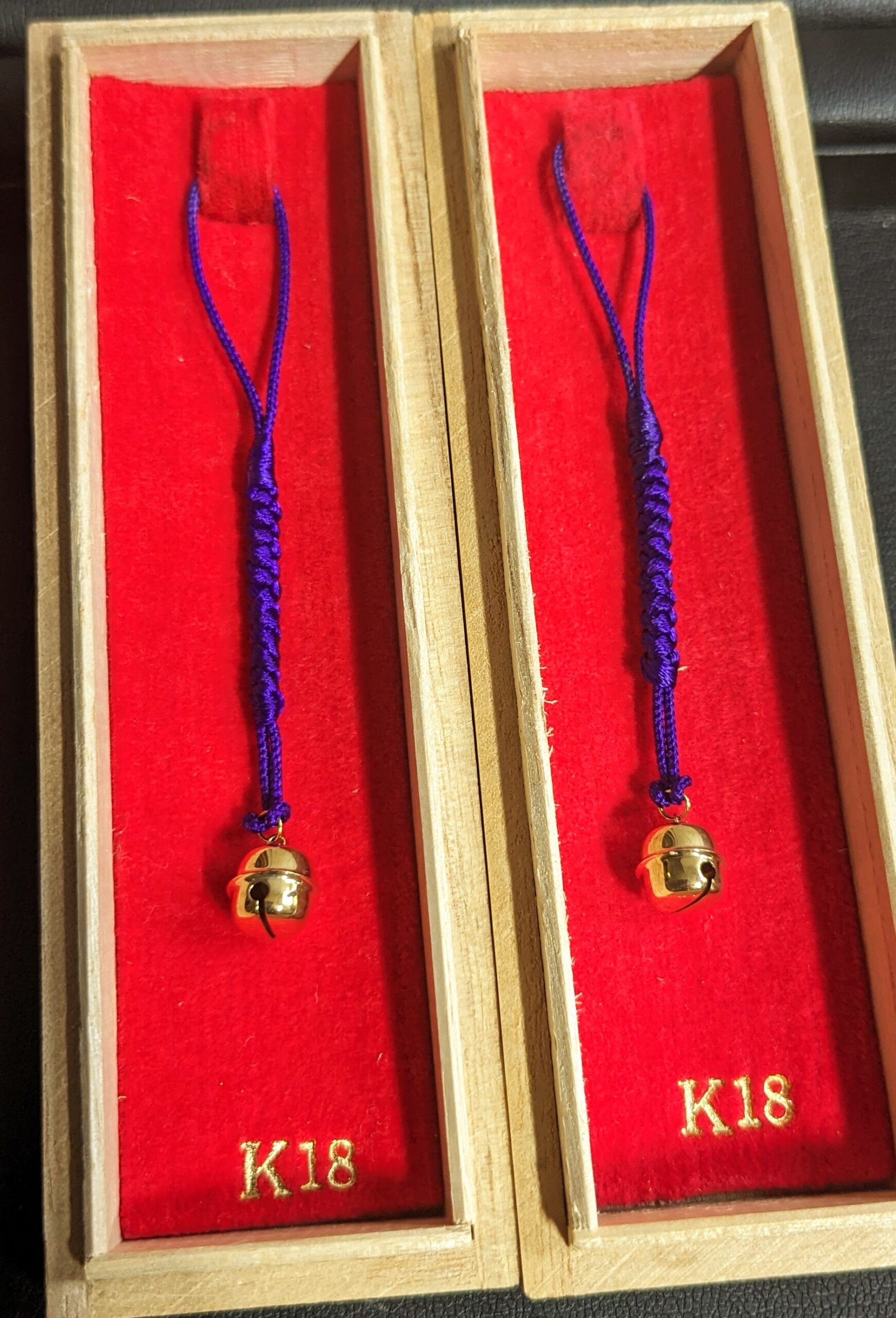 K18 根付　鈴 K18製鈴 根付 をお買取りさせて頂きました♪ | 銀座屋