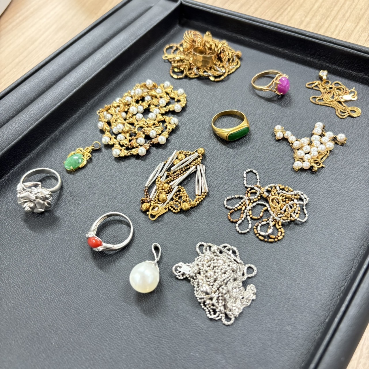 大量 10kg以上 アクセサリー おまとめ pt850/K18 刻印含む K18 Pt850 Pt900 アクセサリー 大量まとめ | 銀座屋