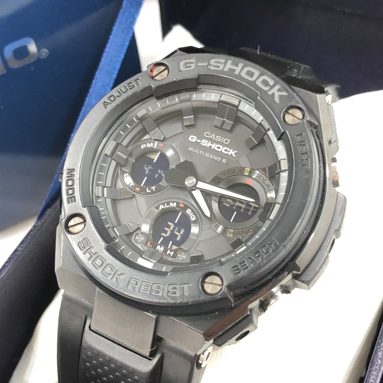 CASIO カシオ G-SHOCK ジーショック Gスチール GST-W100G