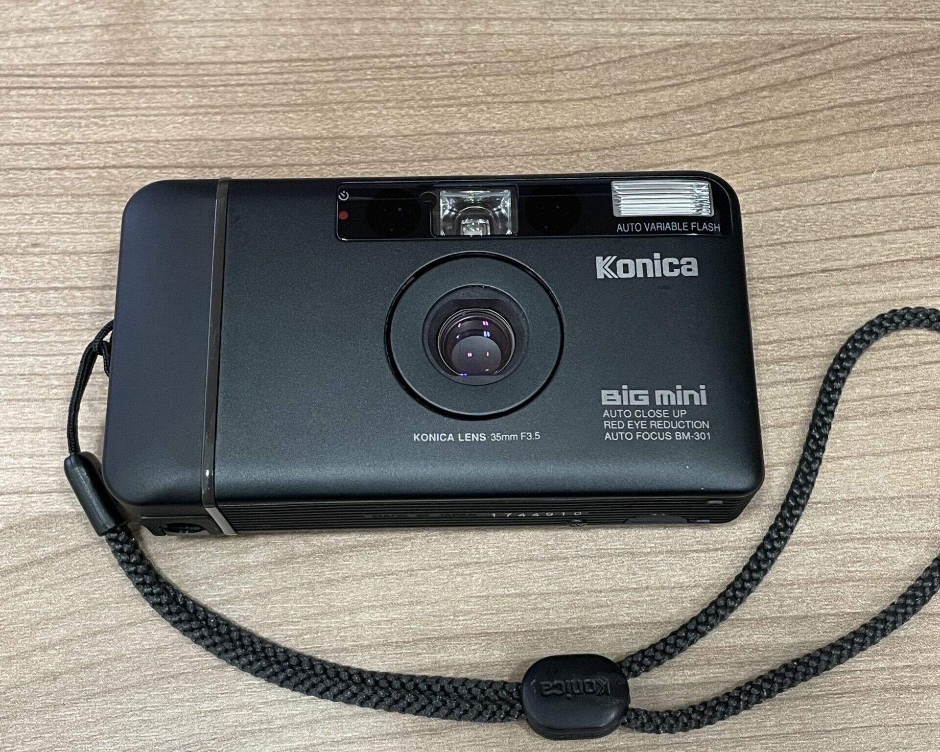 Konica コニカ BIG MINI BM-301 コンパクト フィルムカメラ 銀座屋 水巻店】Konica BIG mini BM-301を買い取りしました!写