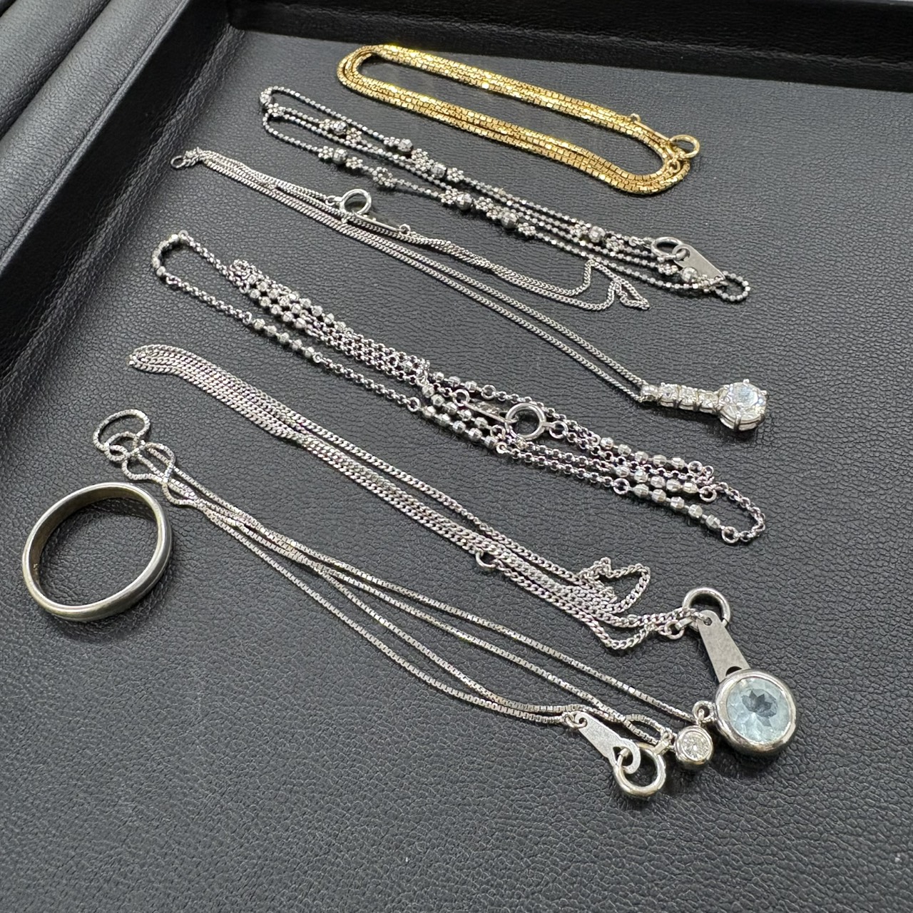 K18 Pt850 ネックレス リング まとめ | 銀座屋