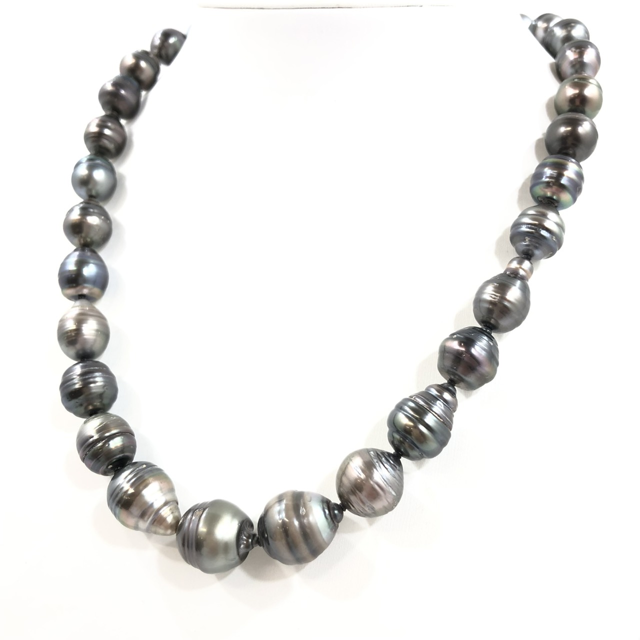 黒蝶真珠 (タヒチ産 南洋珠) バロック パールネックレス 本真珠 約41cm m78264012469_1.jpg?1729585572
