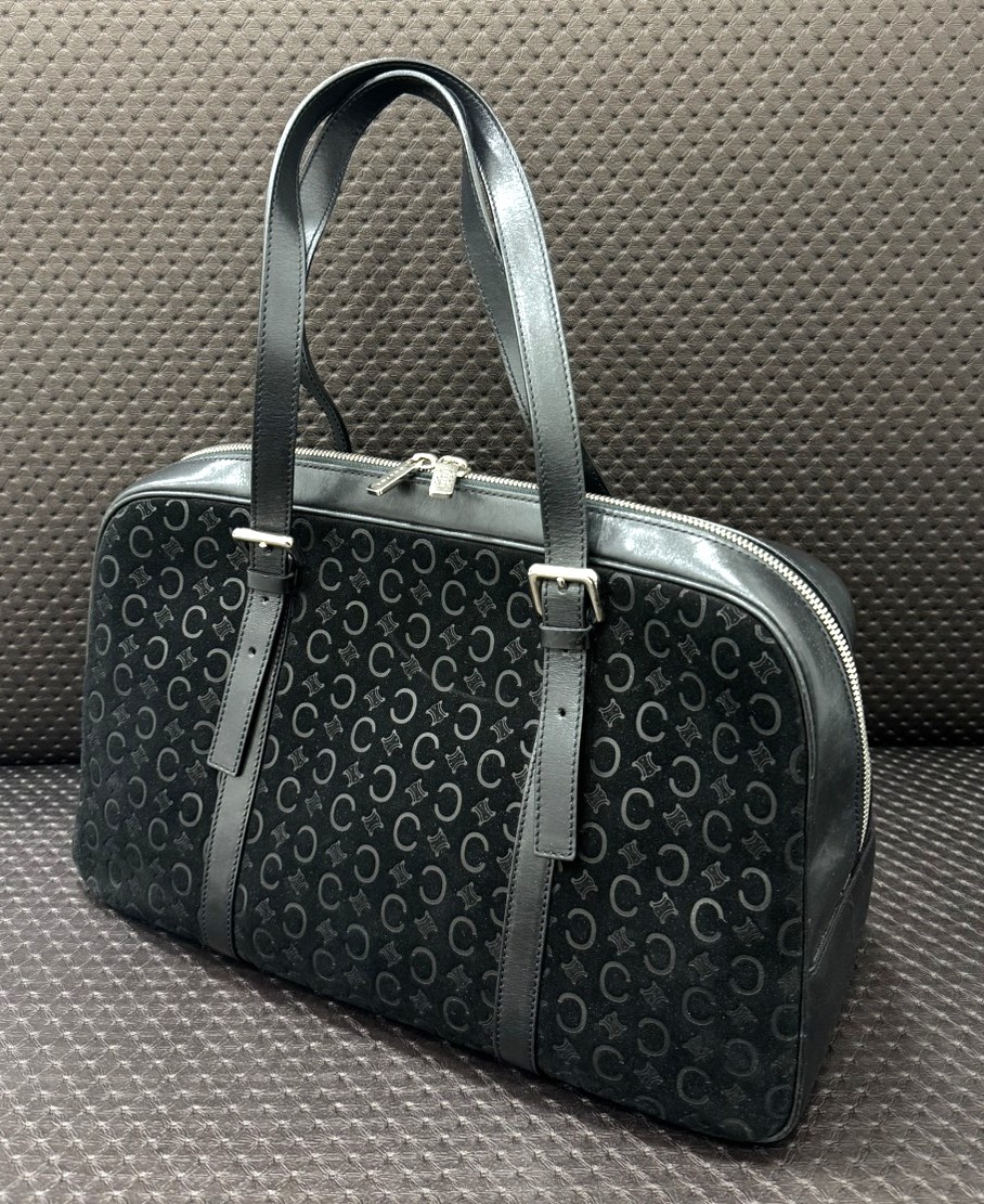 銀座屋 星ヶ丘店】CELINE（セリーヌ）Cマカダム柄 ボストンバッグをお