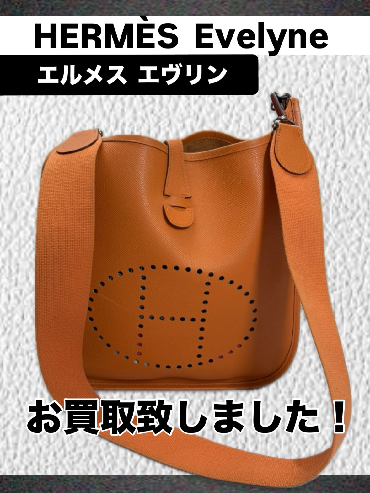 HERMÈS Evelyne（エルメス エヴリン） | 銀座屋