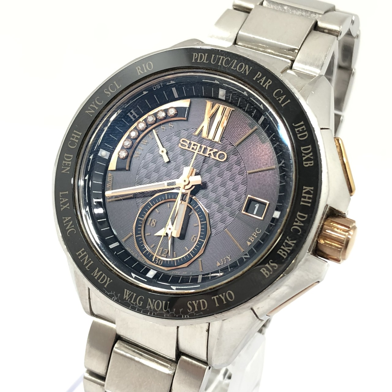 SEIKO セイコー ブライツ クロノグラフ 8B54-0AX0 | 銀座屋