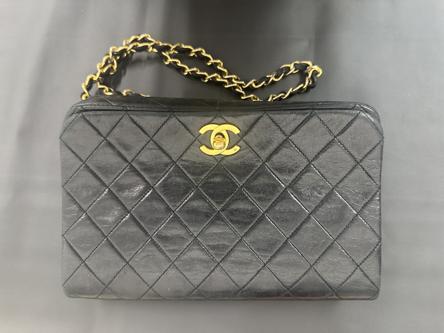 シャネル マトラッセ買取】CHANELショルダーバッグをお買取りしました 