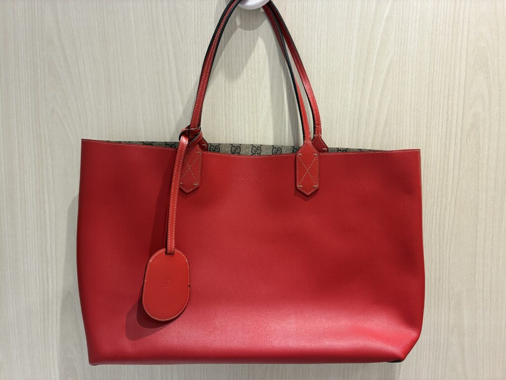 GUCCI グッチ　トートバッグ　赤 茅ヶ崎店】お客様の大切なグッチ（GUCCI）の赤いバッグをお買取り！幸