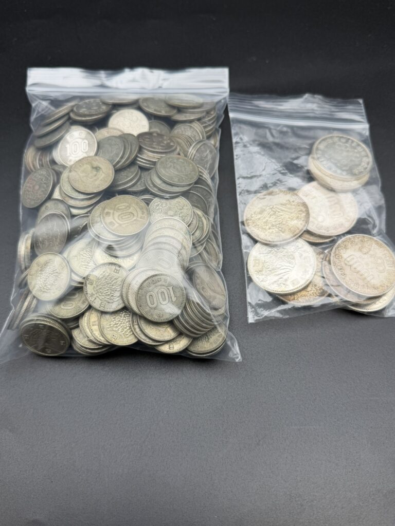 高田馬場 100円銀貨 東京オリンピック記念銀貨買取