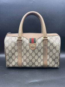 高田馬場 オールドグッチ GG シェリーライン ミニボストンバッグ 買取
