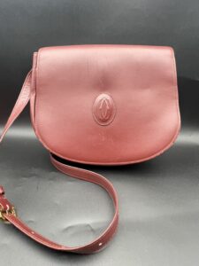 高田馬場 カルティエ マストライン ボルドー ショルダーバッグ 買取